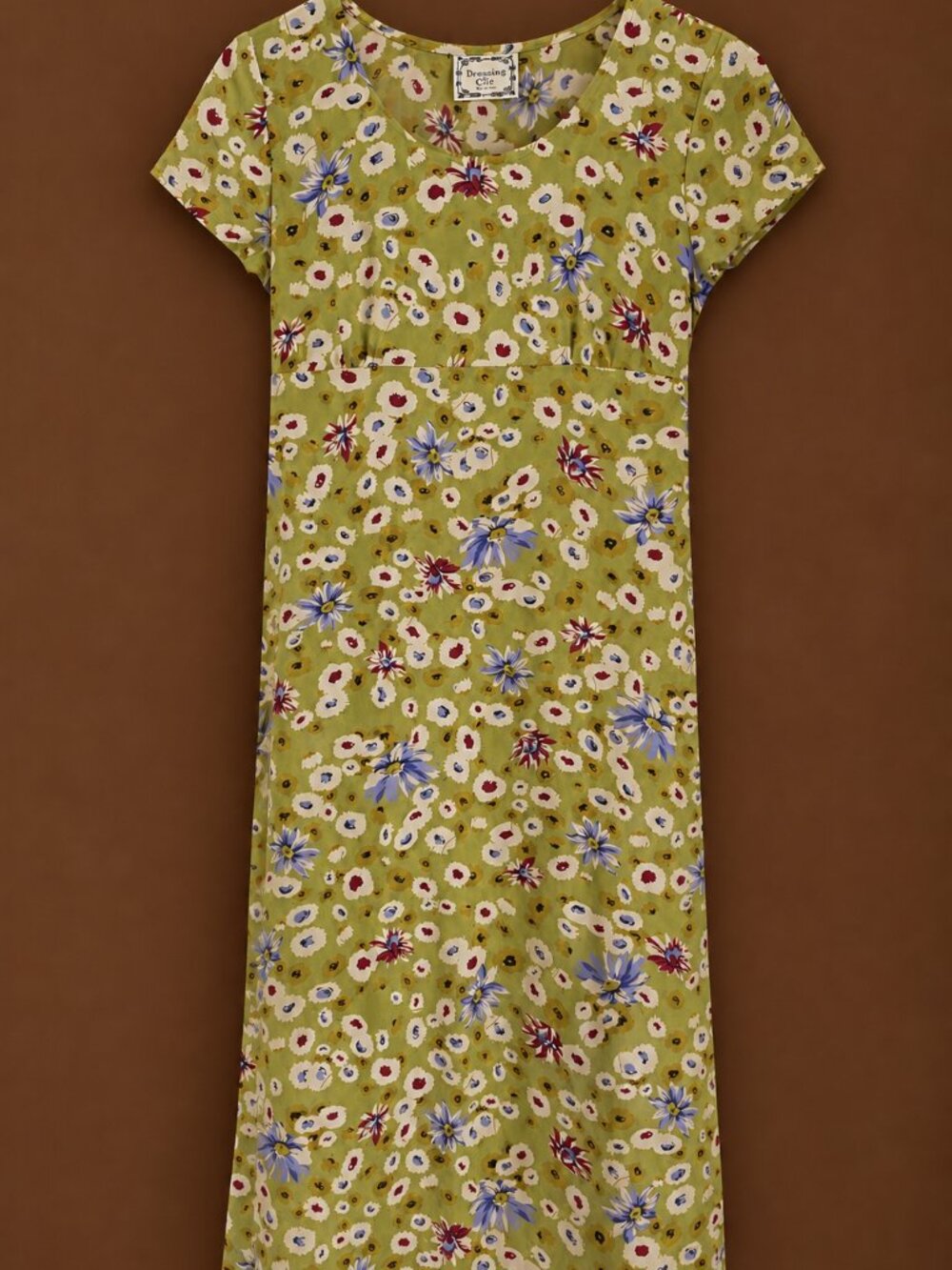 Dressing Clio Floral Olive green Dress – Size PM